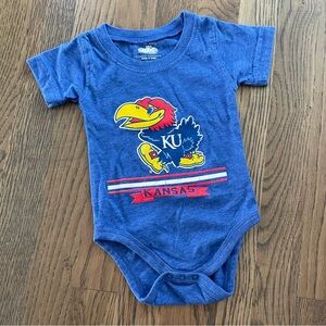 University of Kansas Bodysuit, 6 Months